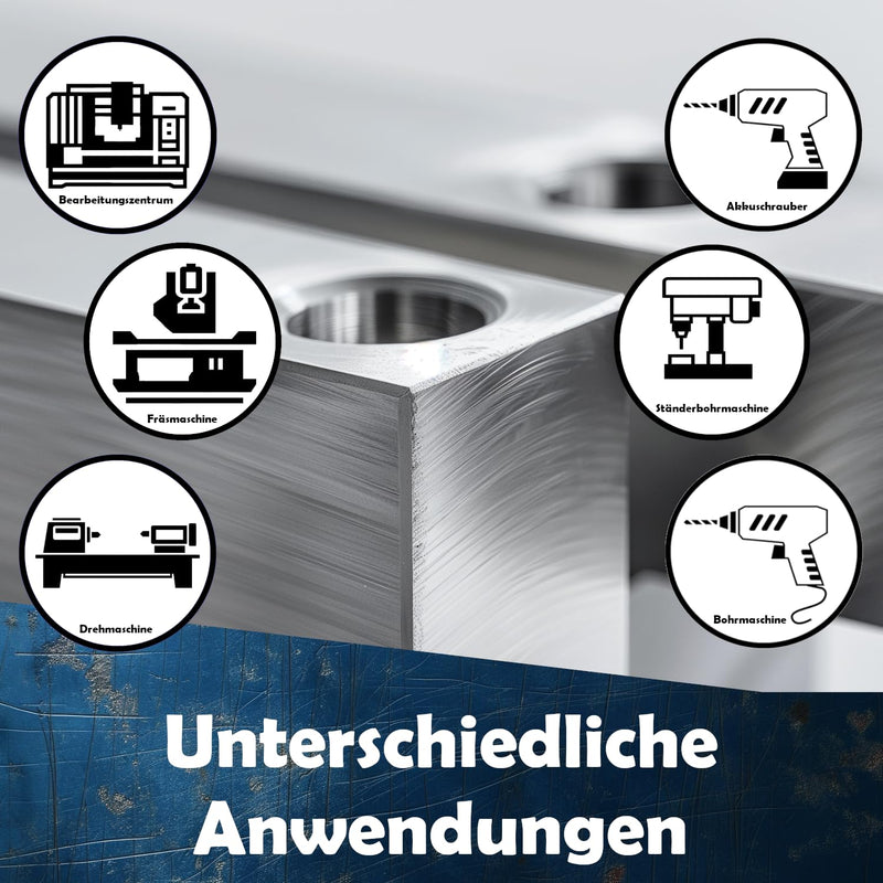 Countersink Metal 10.4 x 60° | HSS Countersink | Deburring Countersink - 60°, 10.4mm 60°, 10.4mm