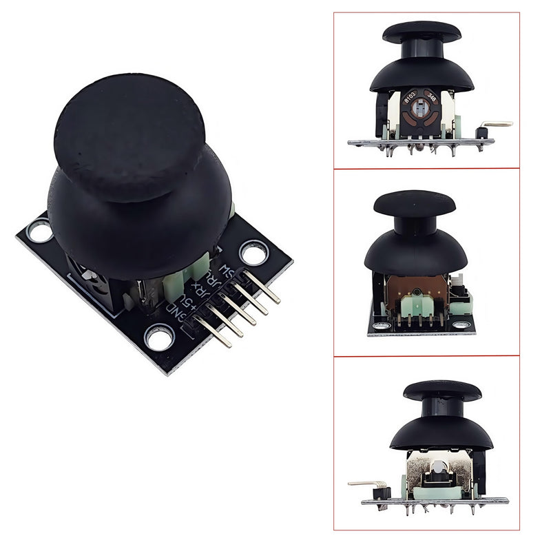 [Australia - AusPower] - 6PCS Dual-axis XY Joystick Sensor PS2 Game Controller Joystick Breakout Module Compatible with Arduino 
