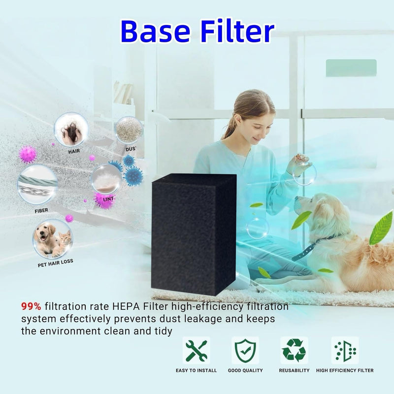 [Australia - AusPower] - Replacement Parts Compatible with Shark AV2110S RV2120AE RV2100S RV2110S Robot Vacuum Cleaner,1 Main Brush,2 Filters,5 Side Brushes,2 Pre Filter,2 Filter 