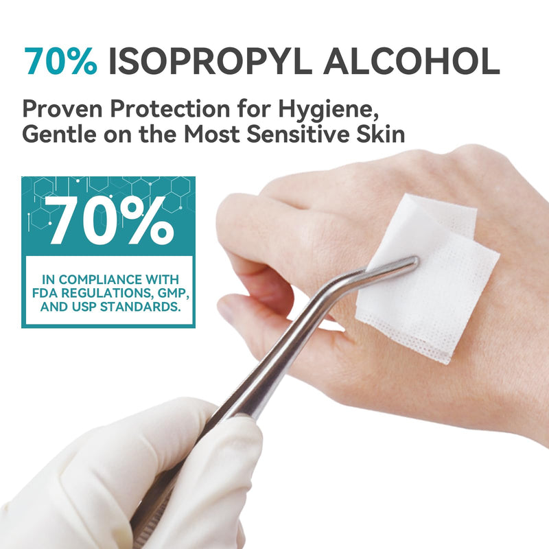[Australia - AusPower] - Winner Isopropyl Alcohol 70% Pad, 200 Count Individually Wrapped 200 Count (Pack of 1) 