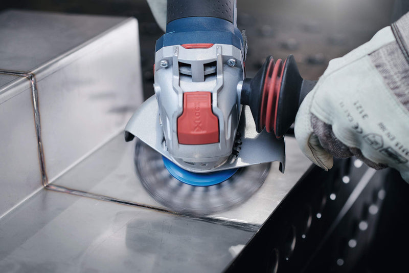 [Australia - AusPower] - Bosch WBX418 4.1" Wheel Diameter X-LOCK Arbor Hardened Steel Pressed Wire Wheel 