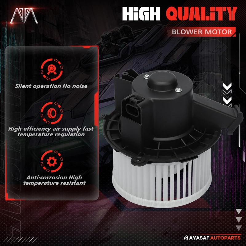 [Australia - AusPower] - MAYASAF 700236 HVAC Blower Motor Assembly fit for Chevy 2007-10 Silverado 1500/2500/3500(HD), 09-13 Traverse, for GMC 07-11 Sierra 1500, 2007-13 Acadia, for Buick 2008-12 Enclave, for Saturn Outlook 