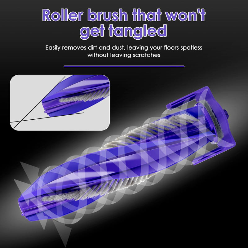 [Australia - AusPower] - (2 Pieces) Replacement Brush Rollers Compatible for Narwal Freo X Ultra Robot Vacuum and Mop Combo, Replacement Parts Accessory Kit, 2 Brush Rollers Mbmk Narwal Freo X Ultra Main 