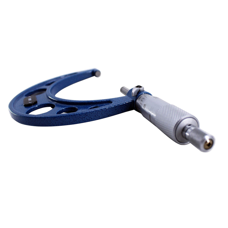 [Australia - AusPower] - HFS(R) 3-4" Outside Micrometer with 0.0001" Accuracy, Carbide Anvil and Laser-Etched Scale 3-4"x0.0001" Classic Ratchet 
