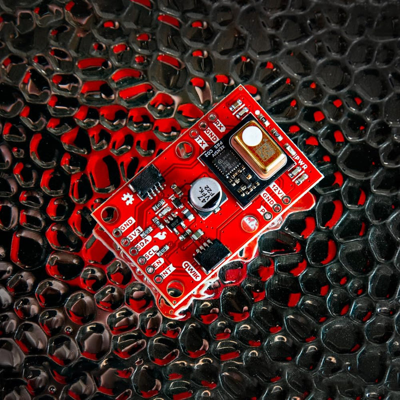 [Australia - AusPower] - SparkFun Photoacoustic Spectroscopy CO2 Sensor - PASCO2V01, IR emitter (Qwiic) Photoacoustic Spectroscopy Measurement System, Integrated Microcontroller, Dimensions: 1in. x 1.6in 