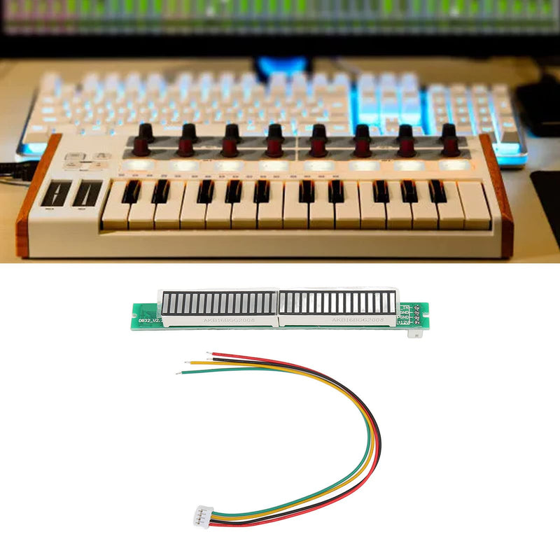 [Australia - AusPower] - Upgrade 32-Bit Sound Indicator Music Spectrum Meter Audio Display Visualizer, Adjustable, Dual Mode 
