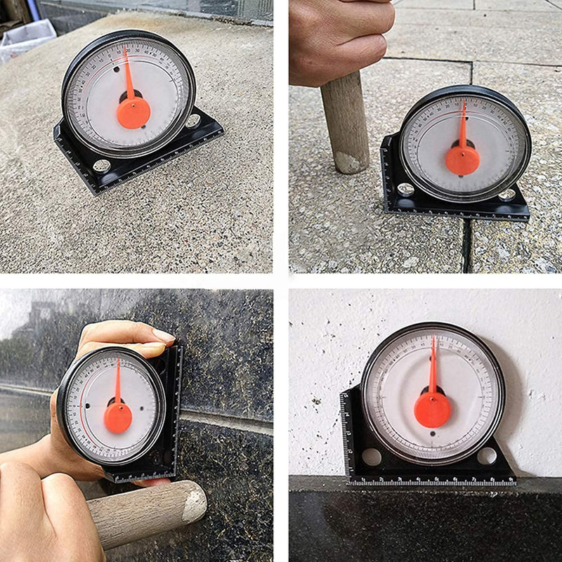 Mini Inclinometer Measuring Tool Protractor Inclinometer Angle Finder Inclinometer with Magnetic Base