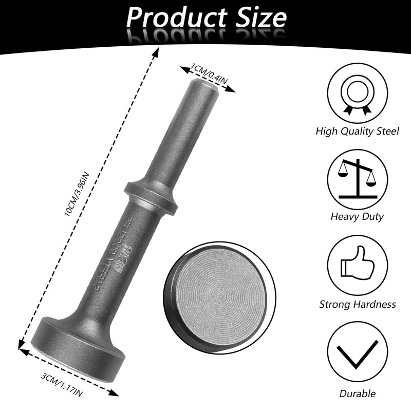 [Australia - AusPower] - 31982 Air Hammer Bits, 4-Inch Air Hammer, Black Coated Anti-Oxidation Air Hammer Attachments, Air Hammer Chisel to Help Remove Stuck and Frozen Nuts and Bolts 