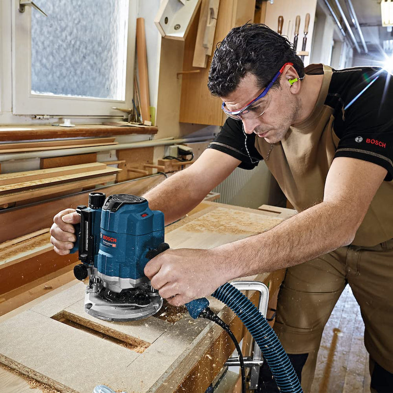 [Australia - AusPower] - Bosch 1 x PRO Groove Cutter, Straight, Double-Edged (for Softwood, Hardwood, Diameter 6 mm, Professional Accessories Hand Router, Edge Cutter) 