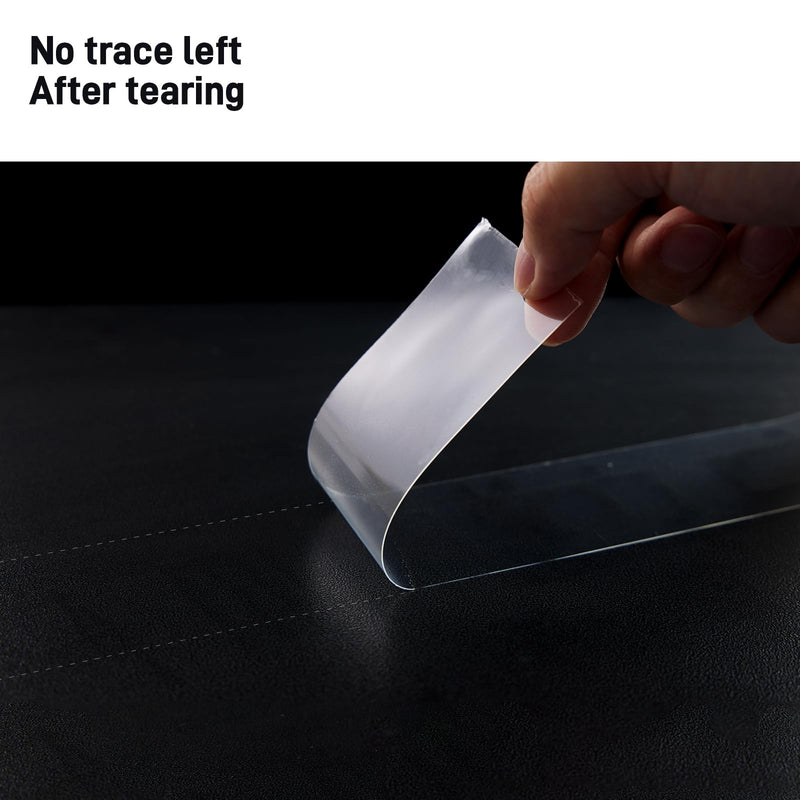 [Australia - AusPower] - 2 Inch x 33 FT Nano Window Weather Sealing Tape, Weather Stripping Residue-Free Clear Windows Insulation Tape, Clear Watherproof Seal, AC, Doors - Heavy Duty Adhesive (Winter Ready) Window well covers 