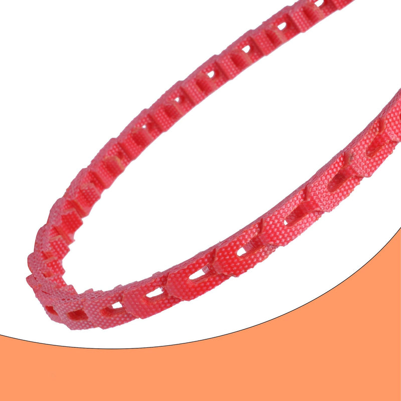 [Australia - AusPower] - 10FT Power Twist V Belt,1/2-Inch x 10 Feet A Type, Adjustable Link Belt 