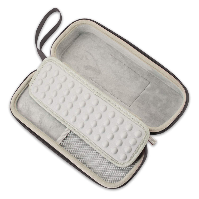 [Australia - AusPower] - Caseling Hard Stethoscope Case Compatible with 3M Classic III, Lightweight II S.E, Cardiology IV Diagnostic, includes ID Slot and Mesh Pocket for Nurse Accessories (Black - Pu Leather) Black - Pu Leather 
