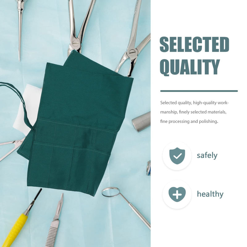 [Australia - AusPower] - Surgical Tool Bag Veterinary Instruments Holder Scissors Forceps Needle Organizer Medical Equipment Pouch 