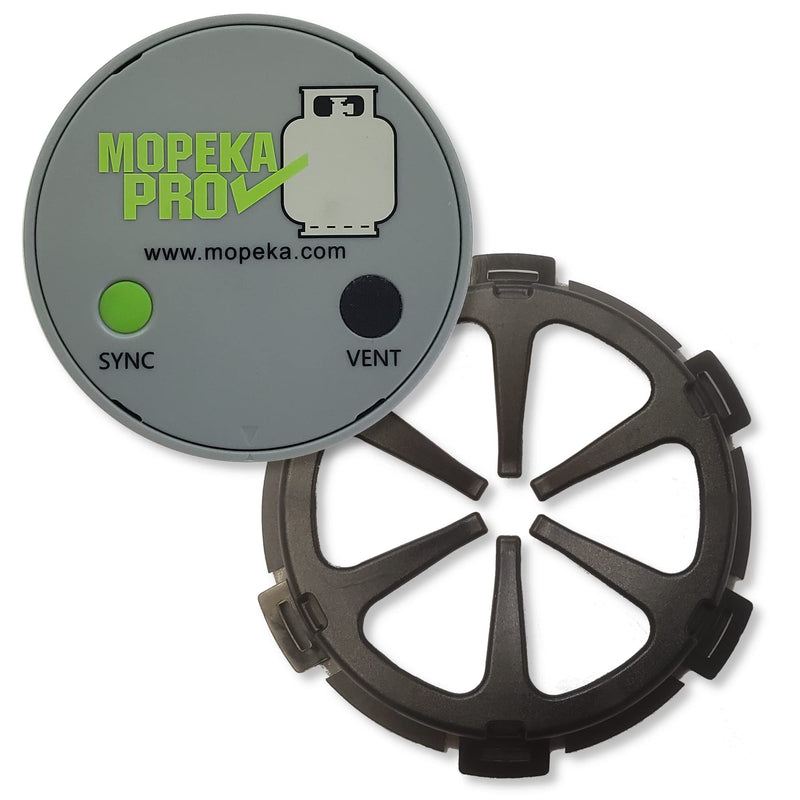 [Australia - AusPower] - Mopeka Pro Check Sensor for Aluminum LP Tanks - Includes Adhesive Mounting Collar for Non-Magnetic Tanks 