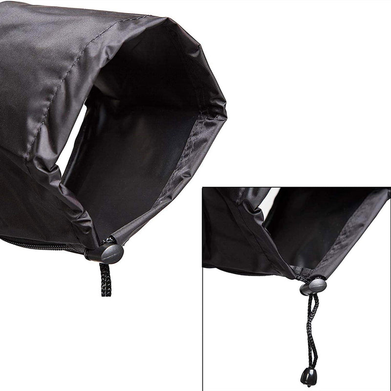 [Australia - AusPower] - WANBY Waterproof Camera Rain Cover Professional Soft Black Camera Rain Covers for All DSLR SLR Cameras 
