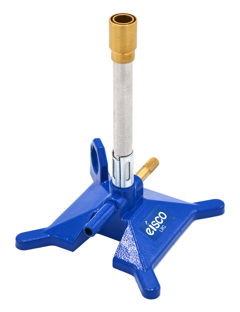 Eisco Scientific No Tip Bunsen Burner,Iron,LP Fuel