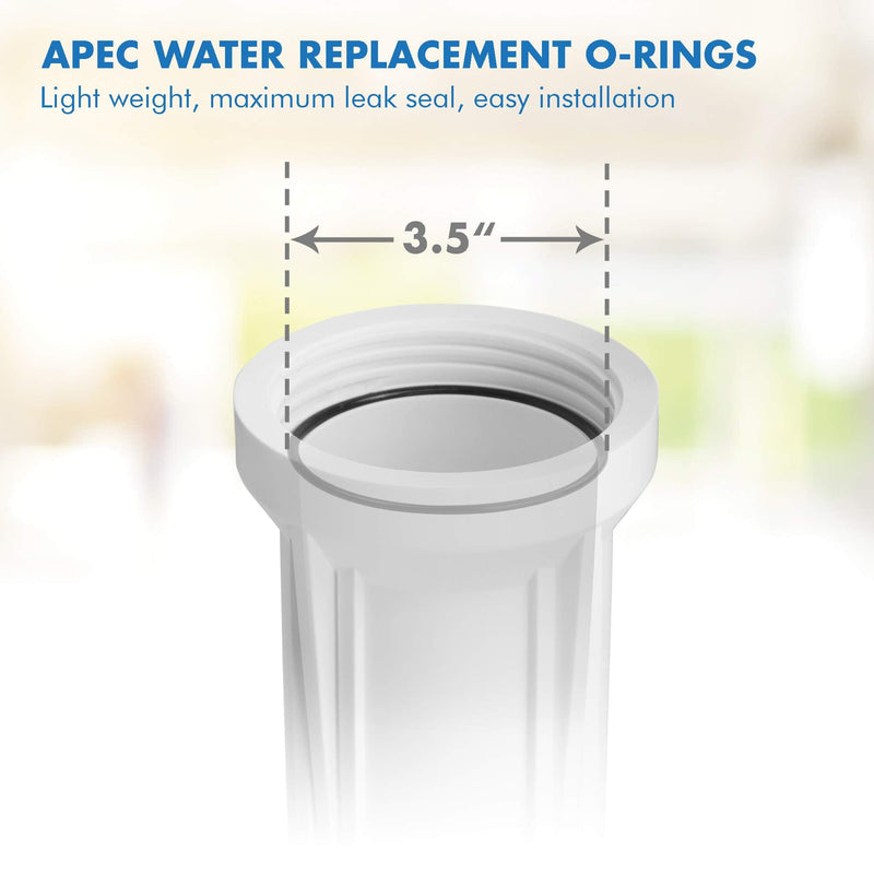 [Australia - AusPower] - APEC Water Systems Replacement ORing for ROES-50 3.5" OD Reverse Osmosis Water Filter Housings, O-Ring (3 pcs O-RING-SET-B) Version B 
