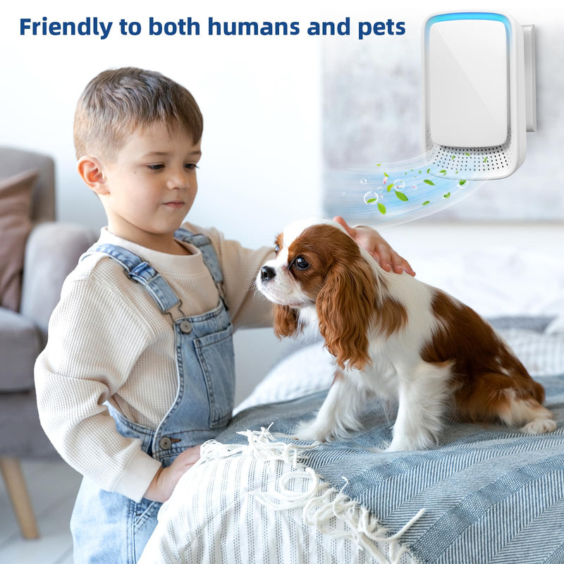 2026 New Plug in Air Purifiers Air Ionizers for Dust Mites, Odor Eliminator for Home with Negative Ion Generator, Quiet Portable Air Freshener Plug In for Bedroom,Office,Kitchen,Smoke,Dust (8) 8