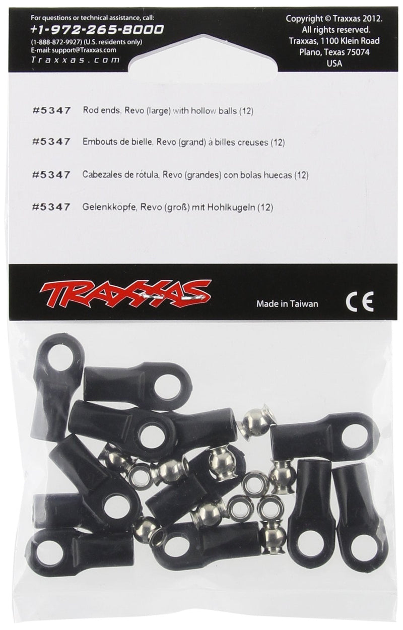 [Australia - AusPower] - Traxxas 5347 Rod Ends with Hollow Balls, Large (set of 12) 