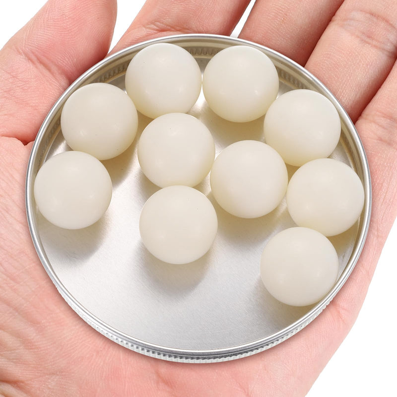 [Australia - AusPower] - uxcell 10pcs Nylon Bearing Balls 3/4" 19.05mm Solid Plastic Balls, Precision Mini Nylon Balls 3/4" 