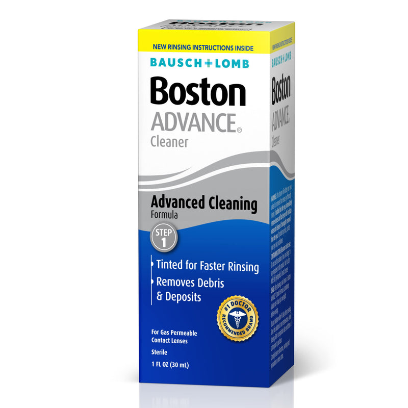 [Australia - AusPower] - Boston Advance Contact Lens Solution by Bausch+ Lomb, for Gas Permeable Contact Lenses, 1 Fl Oz (Packaging May Vary) 1 Fl Oz (Pack of 1) 