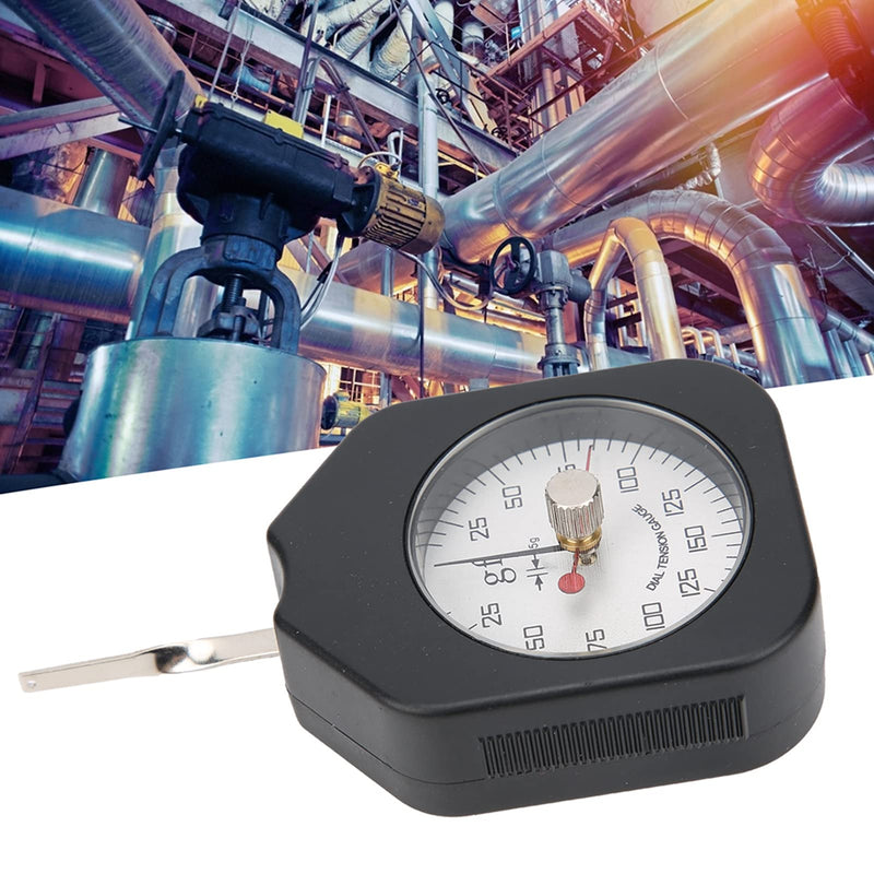 [Australia - AusPower] - Mxzzand Gram Tension Meter Dial Tensionmeter Pressure Pull Tester Gage Double Needle Switch Force Gauge 150g for Measuring Force 
