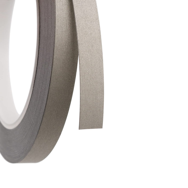 Conductive Cloth Fabric Adhesive Tape 10mm x 20M (0.4in x 65ft), Faraday Tape for EMI Shielding, Interference Signal Blocking, Laptop Mobilephone LCD Repair, Cable Wire Harness Wrapping