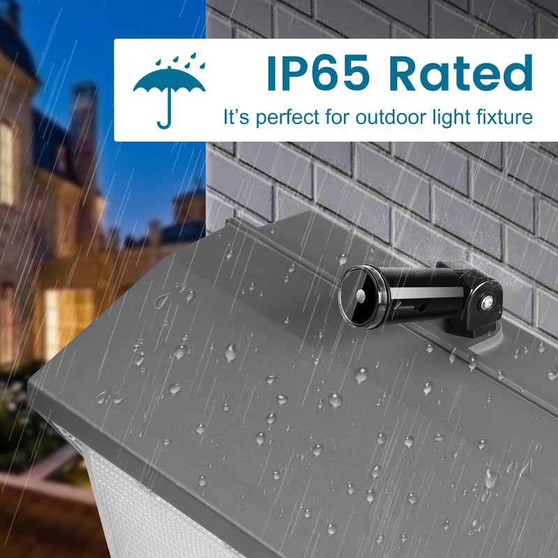 [Australia - AusPower] - Outdoor Photocell Sensor, Dusk to Dawn Day Night Swivel Mount Conduit Lighting Control, Photoelectric Sensor Switch for Indoor Outdoor Light 