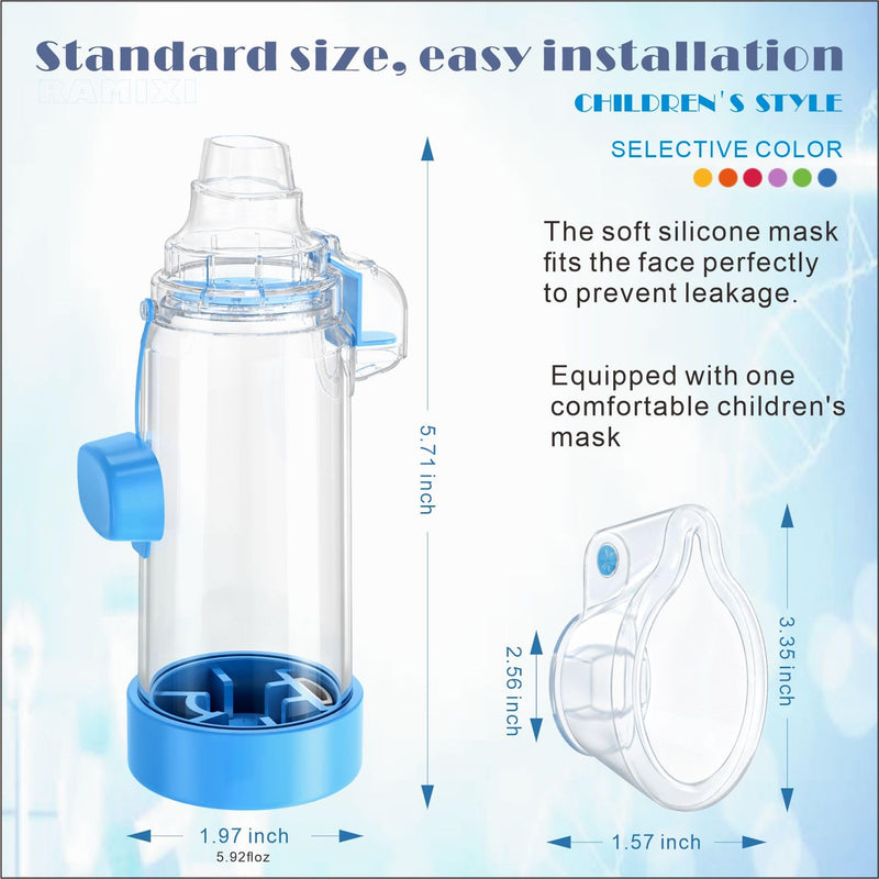 Inhaler Spacer for Adult and Kids NESSI OTC SPACER (Green/Kids) Green/Kids