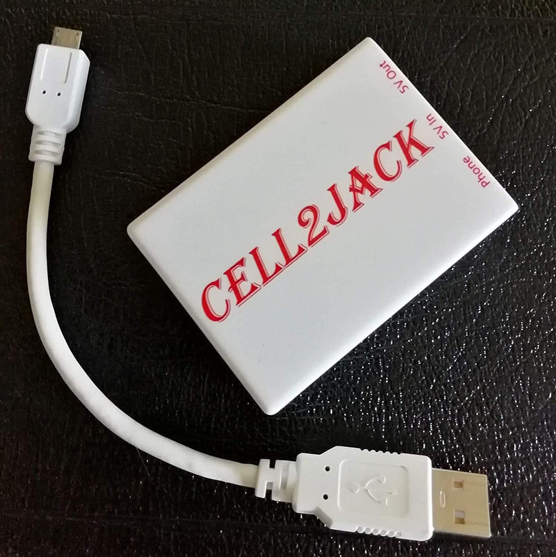 [Australia - AusPower] - CELL2JACK - Cellphone to Home Phone Adapter, Make and Receive Cell Phone Call on Your landline Phone Free - Cell Phone to Landline Dock - Cell to Landline Converter 