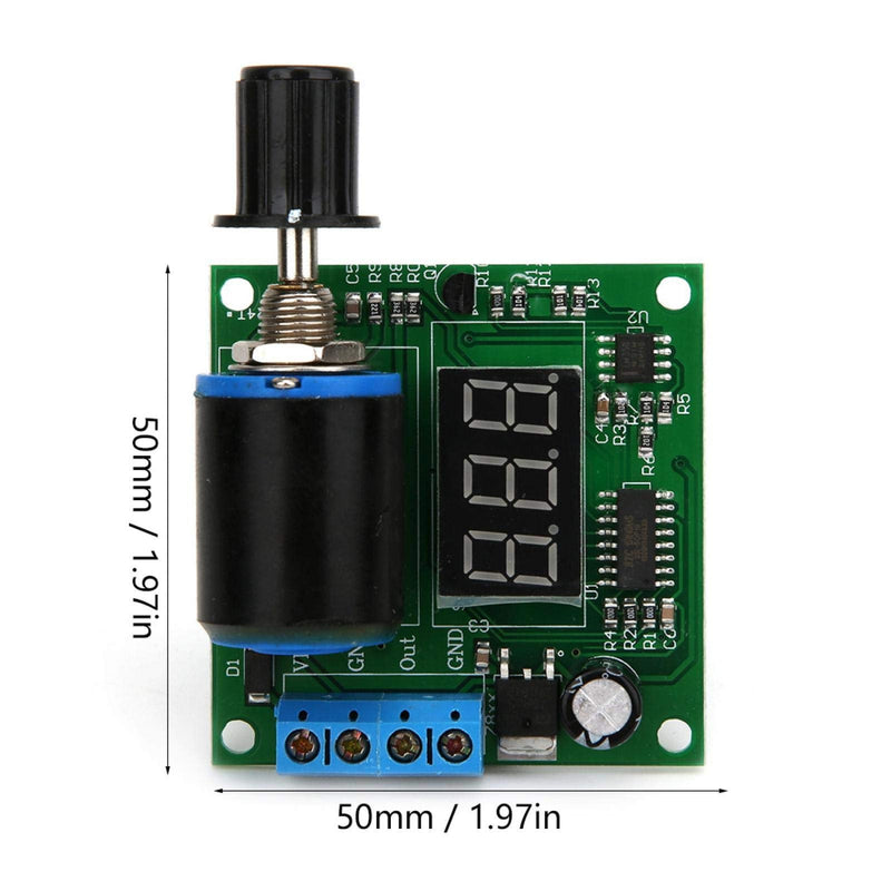 [Australia - AusPower] - Shopping Spree Digital Adjustable Signal Module, Signal Generator, 4-20Ma Durable Led Test Analog Transmitter for Signal Source Knob Operation 