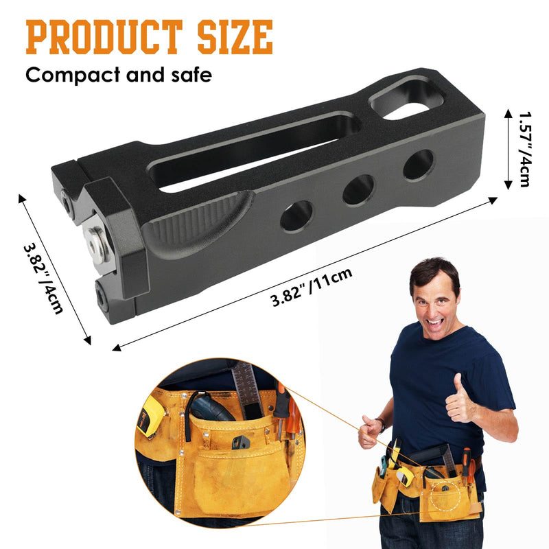 Professional Edge Banding Trimmer Kit - Adjustable Edge Banding Trimmer,veneers,with Tungsten Blades for Flush Trim, Chamfer & Rounded Edges on Wood, PVC & Veneer Handle + R1, R2,R3 blade