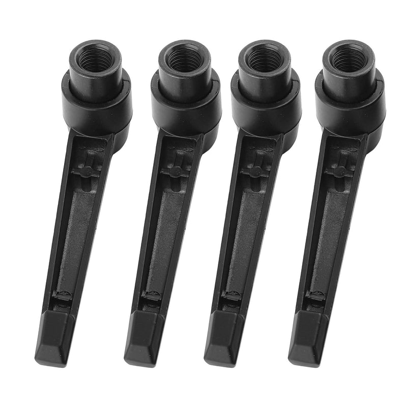 [Australia - AusPower] - Walfront 4Pcs Clamping Lever Handle M4/5/6/8/10/12 Level Adjustable Handles Knob Female Thread Machinery Adjustable Handle Clamping Handle Lever (M5) M5 
