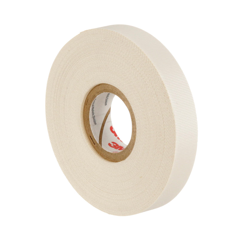 3M Glass Cloth Electrical Tape 27, ½ in x 66 ft, 1 Roll, Non-Corrosive Adhesive, Pressure Sensitive, High Temperature, Corrosion Protection, 7-mil Woven 1/2 in x 66 ft