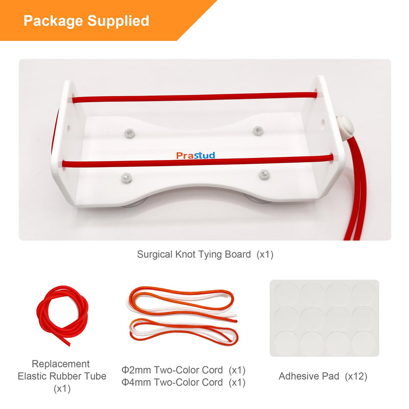 [Australia - AusPower] - Knot Tying Trainer for Medical Students – Suture Practice Kit with Realistic Tissue Resistance & Simulated Blood Vessels | Ideal Surgical Skills Training Tool 