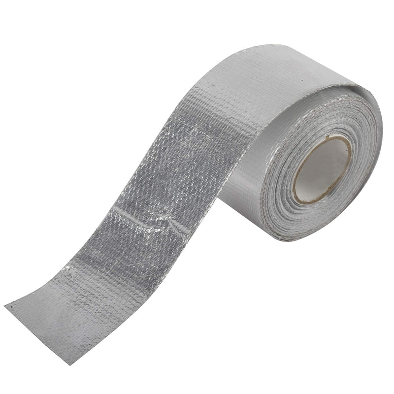 [Australia - AusPower] - AuInn Self-Adhesive Heat Reflective Heat Resistant High Temperature Tape Fiberglass Heat Shielding Foil Tape (1.5 Inch × 29.53FT) 
