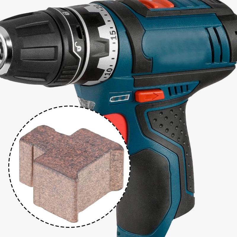 Carbon Brushes 3.5 x 5.5 x 6.2 mm Compatible with Bosch GSR 12V-15 and 12V-15 FC