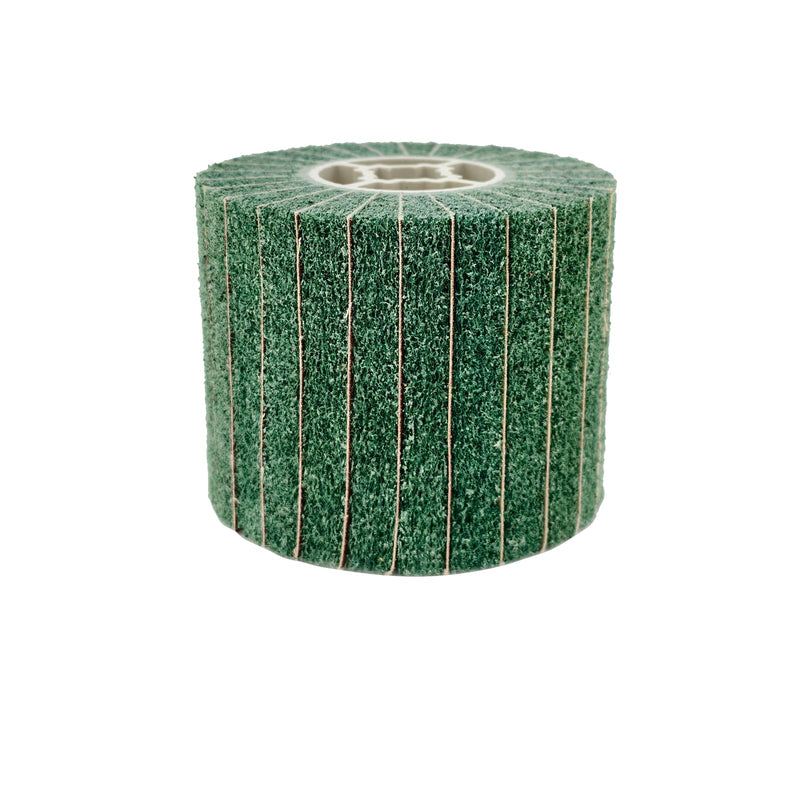 Sanding Roller Brush with Sandpaper Grit 240, Sanding Rollers, Sanding Sleeves for Satin Machine, Satin Roller for Wood, Metal Surface Polishing 120 x 100 mm | Schleifwalze Bürste,schleifbürsten für Holz Metall Oberfläche Polieren,für Tischler,Möbelbau...