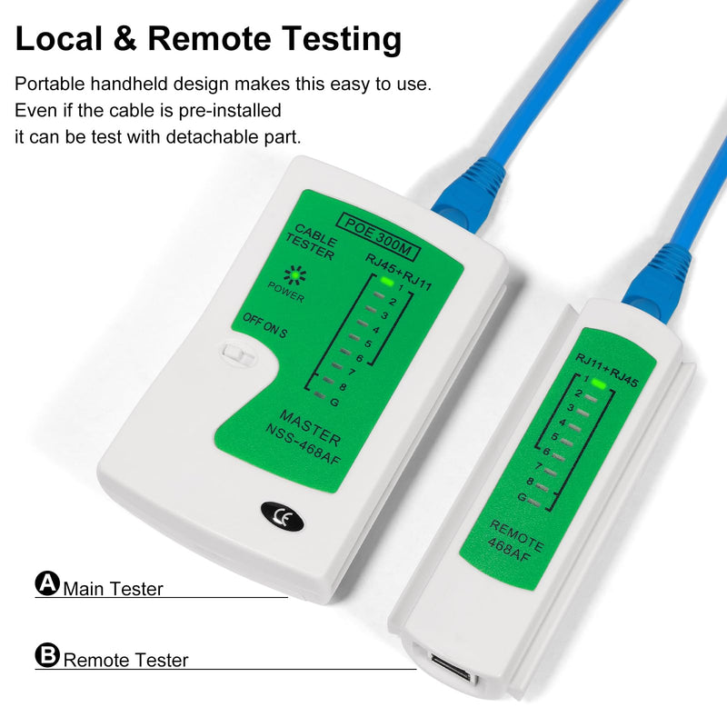 [Australia - AusPower] - HDMI & Network Cable Tester Duo 