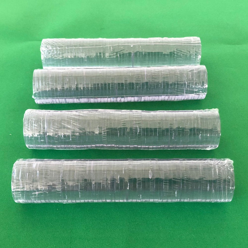 YH Poker Poker Chip Spacers - Clear Bingo Chips Casino Style Plastic Lammers Separators Dividers, Great for Dealer Tray 200pcs