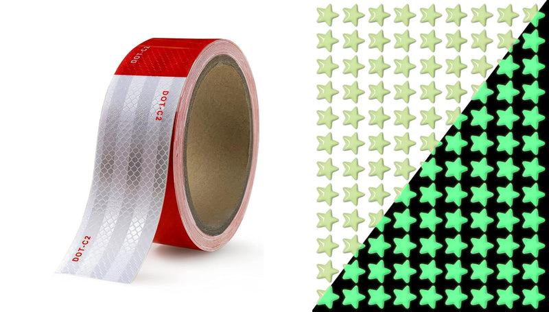 DUOFIRE DOT-C2 Reflective Tape Glow in The Dark Stars