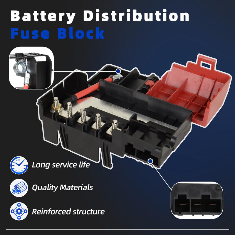 [Australia - AusPower] - Battery Distribution Fuse Block 84354716 Compatible with Chevrolet Suburban Tahoe 2015-2020, Silverado 1500 2500HD 3500HD 2014-2016, GMC Sierra Yukon, Cadillac Escalade Replace OE 22985570 