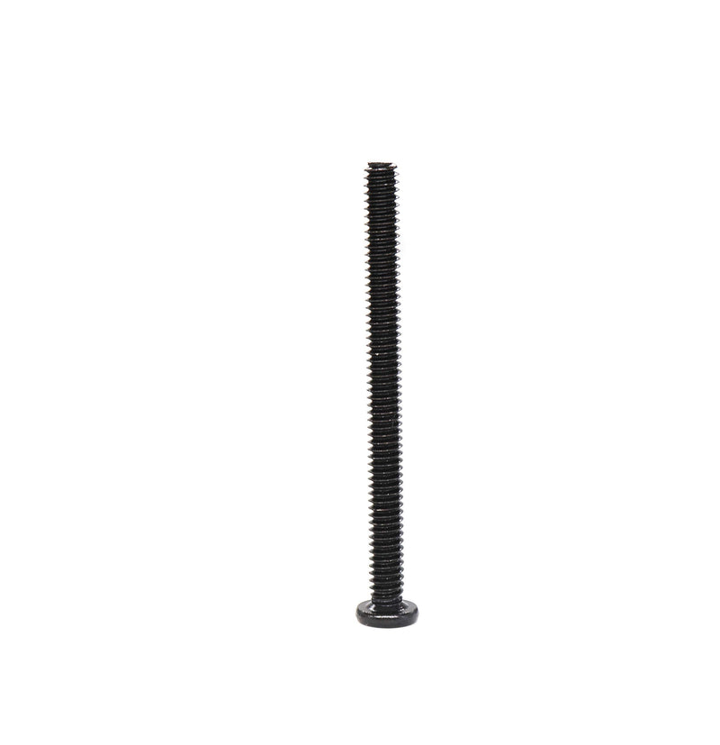 [Australia - AusPower] - binifiMux 12pcs Black 1/4-20 x 2-3/4" Hex Socket Cap Screws Bolts for Furniture Chair Table Desk Crib Bed, Full Thread 12pcs 1/4 - 20 x 2-3/4" 
