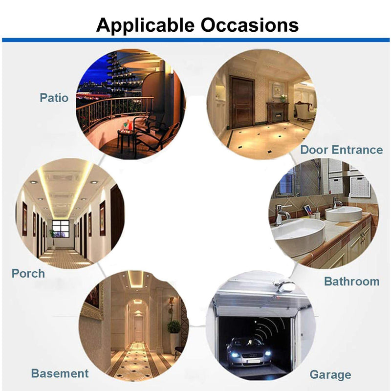 [Australia - AusPower] - 2pcs Motion Activated Light Sockets, E26/E27 Screw in Add on/off Motion Sensor Sockets for Existing Lights, Dusk and Dawn Auto Motion Sensor Light Sockets Indoor for Porch Garage Basement 2 