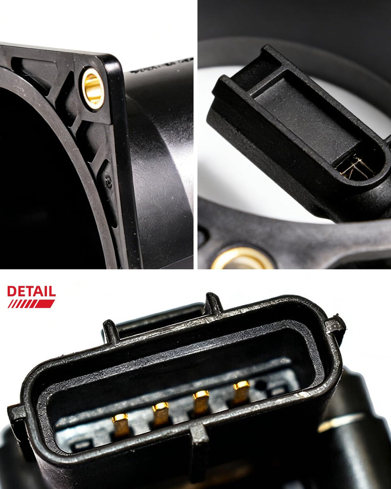 Fordnova Mass Airflow Sensor MAF Mass Air Flow Sensor Meter MAF for 1998-2004 Ford F150 F-250 F-350 F-450 F-550 Super Duty Expedition Lobo Taurus Lincoln Jaguar 3.4L 4.6L 5.4L 6.8L 7.3L V8