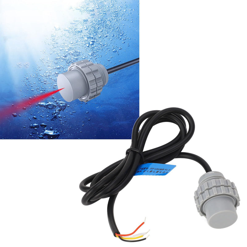 [Australia - AusPower] - Ultrasonic Distance Sensor, Ultrasonic Range Finder Easy Modification Temperature Compensation 3 Meters DC 5-24V for Underwater RS485 
