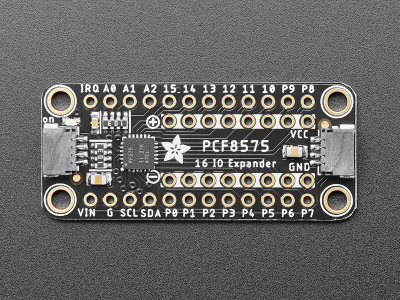 Adafruit PCF8575 I2C 16 GPIO Expander Breakout, Stemma QT/Qwiic, 5611