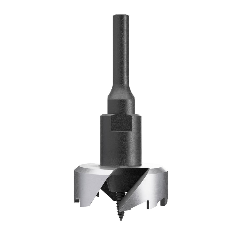 Greycore Tools Self-Feed Drill Bit – 2-Cutter Self Feed Drill 3-inch – Professional Boring Drill Bits for Woodworking – Aggressive Feed Screw Thread for Fast and Smooth Drilling 3 Inch