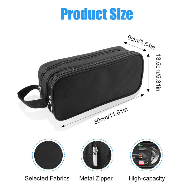 [Australia - AusPower] - Stethoscope Carrying Case Travel Stethoscope Bag Hold 2 Stethoscopes or BP Cuffs,Compatible with 3M Littmann/MDF/ADC,Medical Box with Extra Pocket for Nurse Accessories for Nurses Doctors 