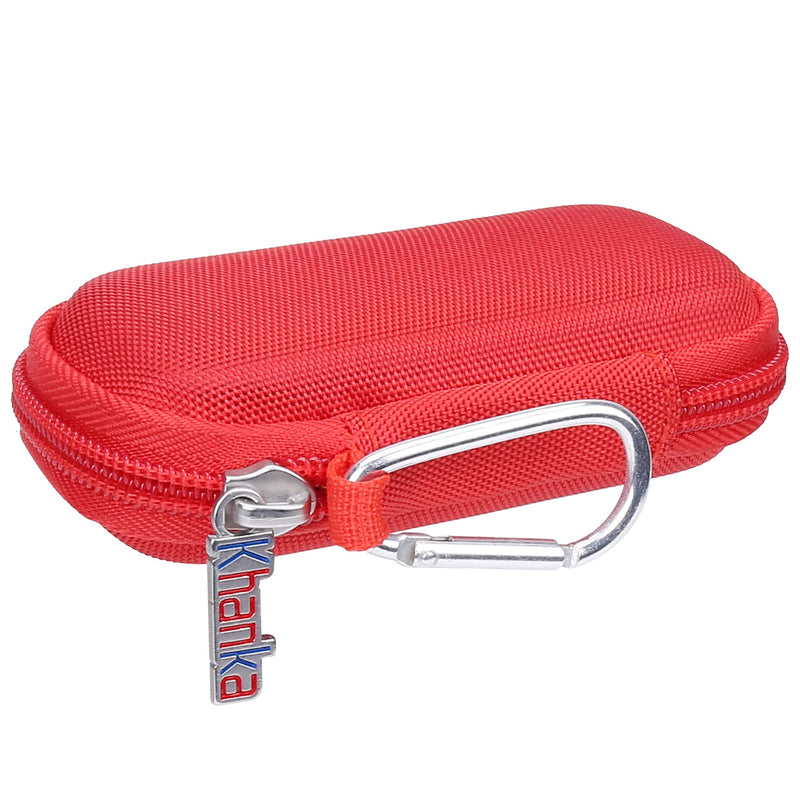 [Australia - AusPower] - Khanka Hard Case Replacement for AliveCor Kardia Mobile ECG/KardiaMobile 6L EKG (Red) Red 